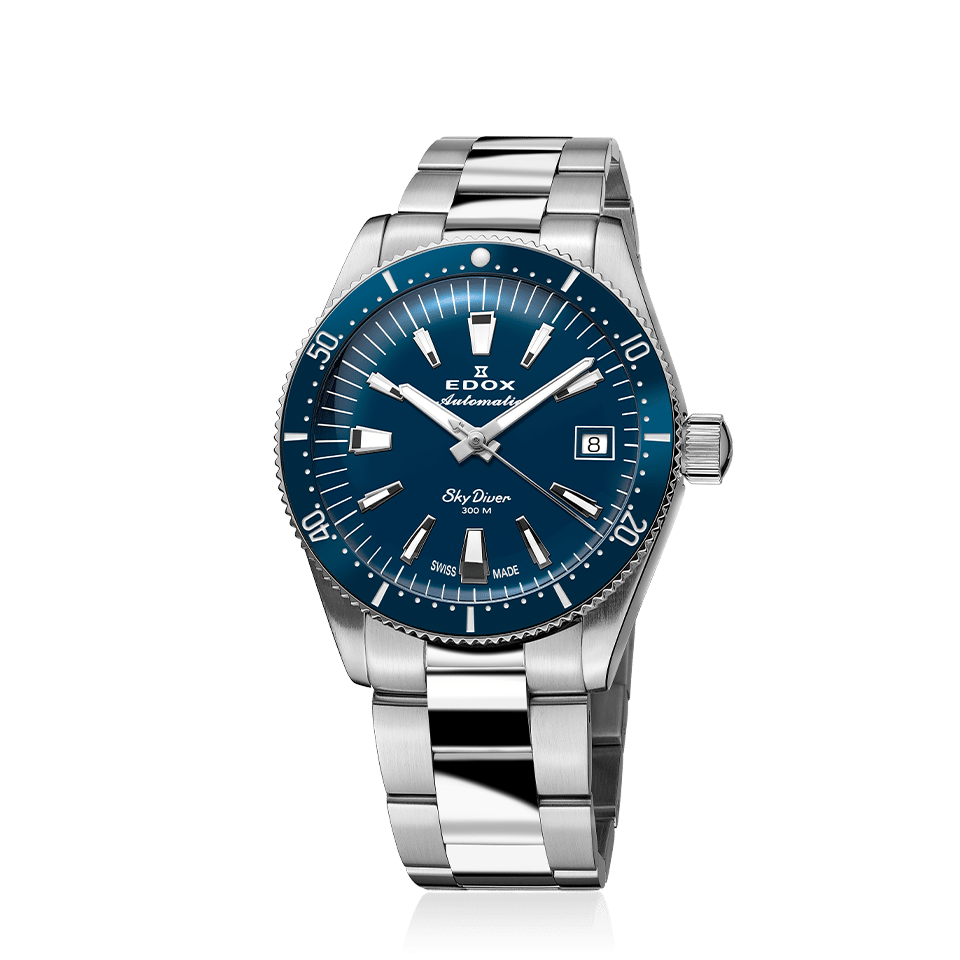 Edox Skydiver Automatic 38mm 80131-3BUM-BUIN