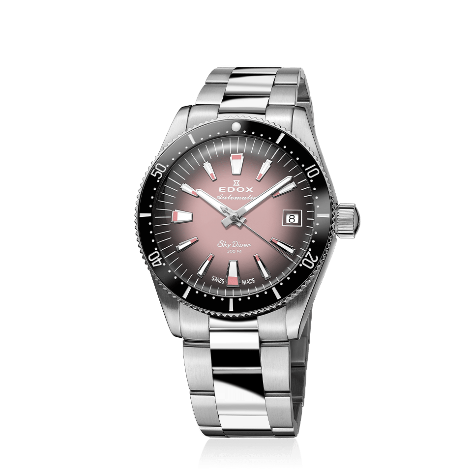 Edox Skydiver Automatic 38mm 80131-3NM-NDRO