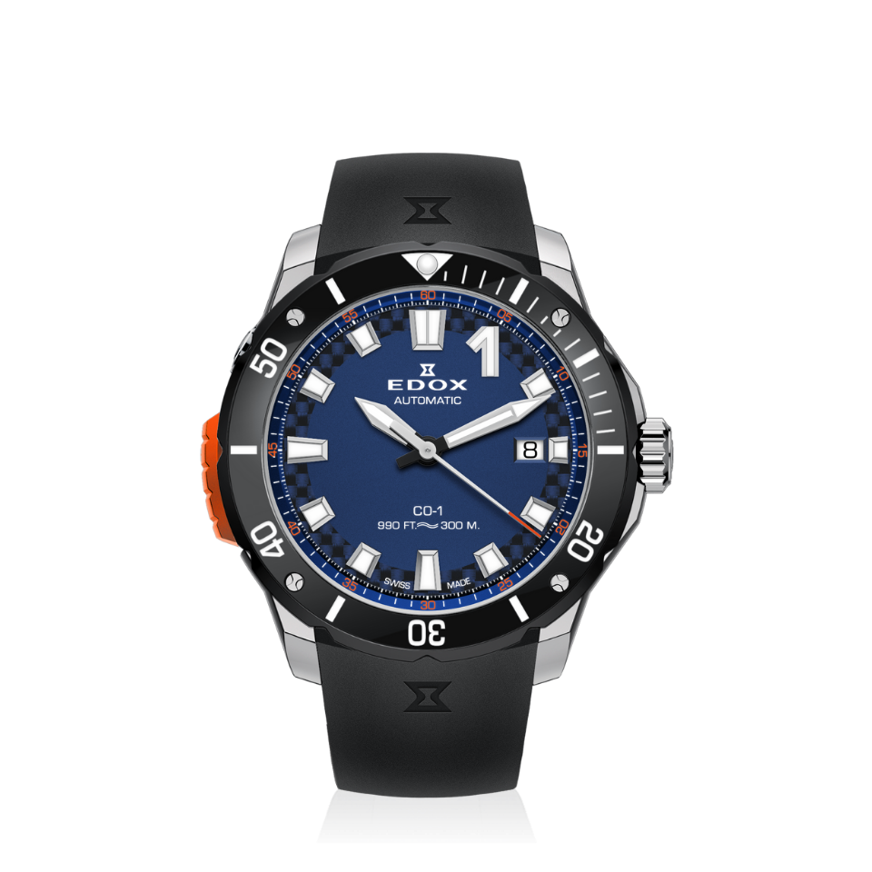 Edox CO-1 Date Automatic 42mm 80137-3NO-CABUN