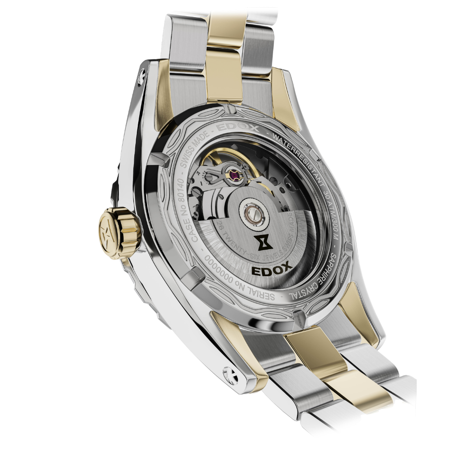 Edox Grand Ocean Automatic 40mm 80140-357JM-VID