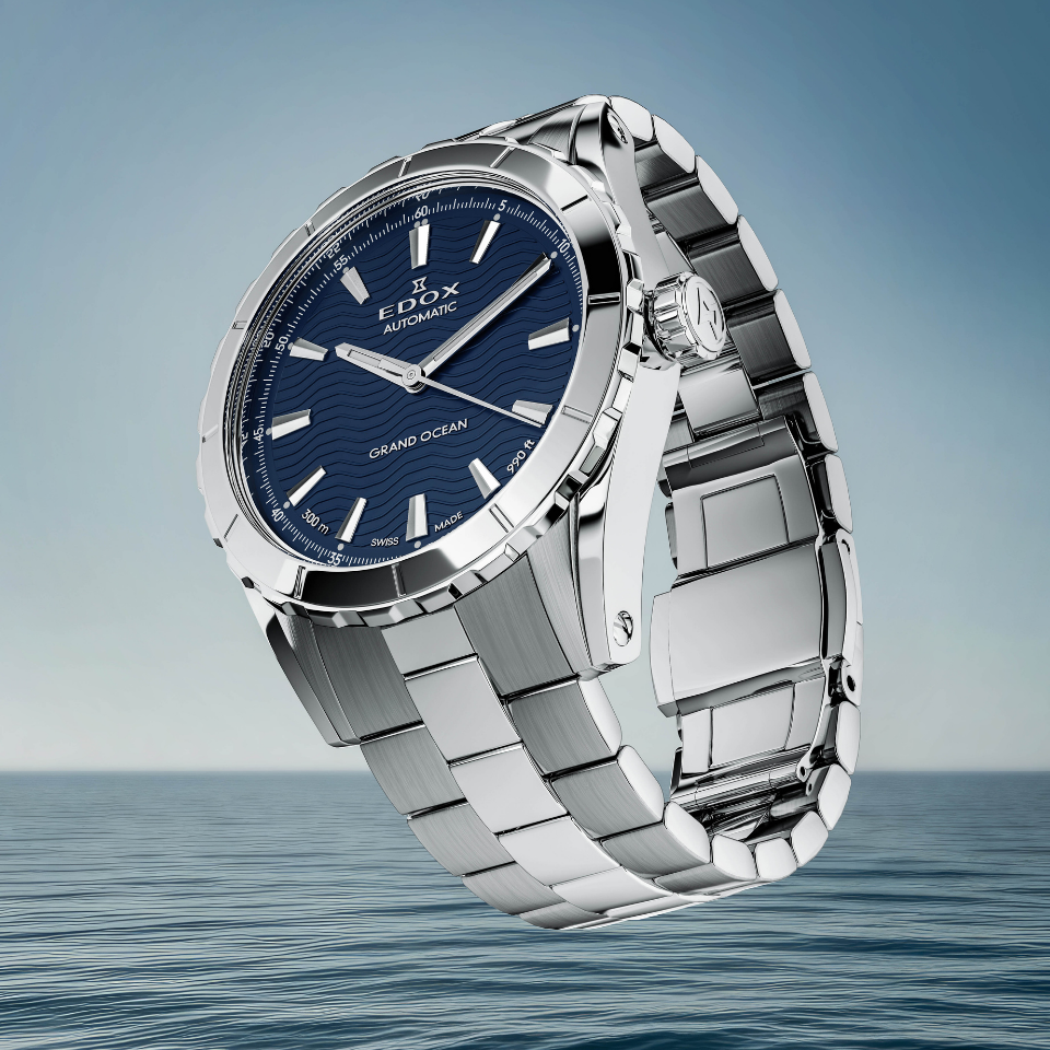 Edox Grand Ocean Automatic 40mm 80140-3M-BUIN