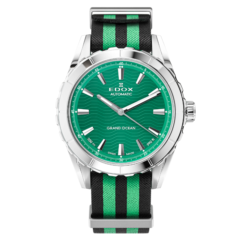 Edox Grand Ocean Automatic 40mm 80140-3NANT-TIN