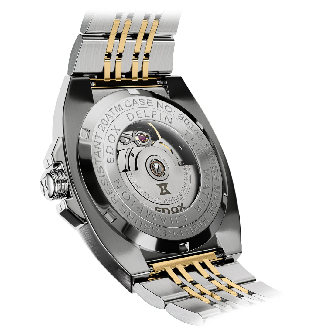 Edox Delfin 1973 Date Automatic 41mm 80142 357JM AID