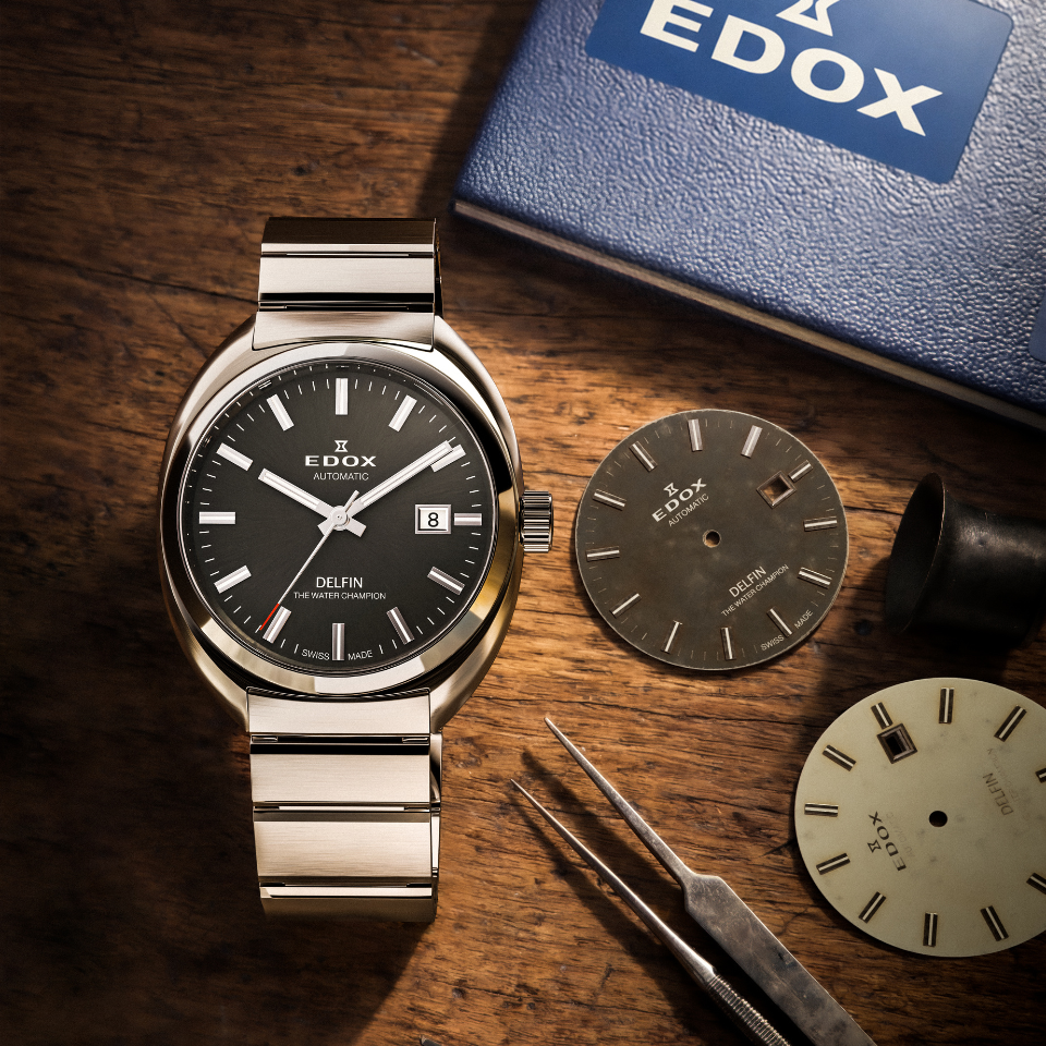 Edox Delfin 1961 Date Automatic Limited Edition 80143-3M-NIN