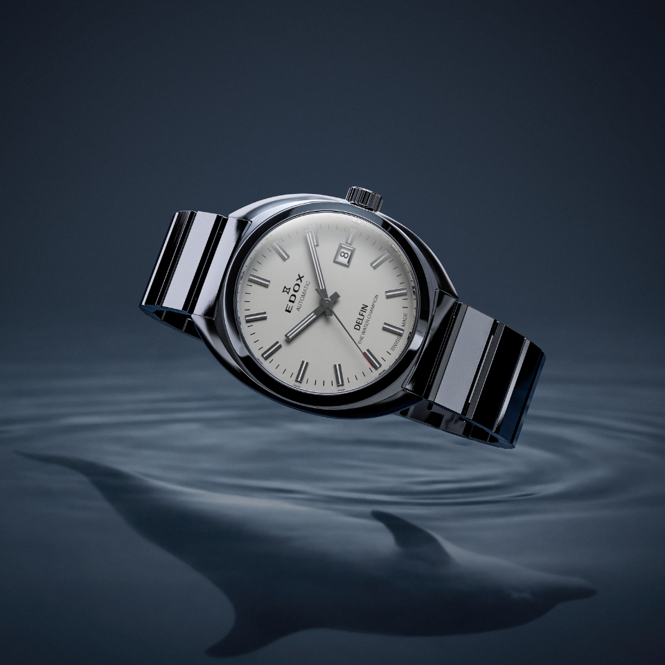 Edox Delfin 1961 Date Automatic Limited Edition 80143-3M-AIN