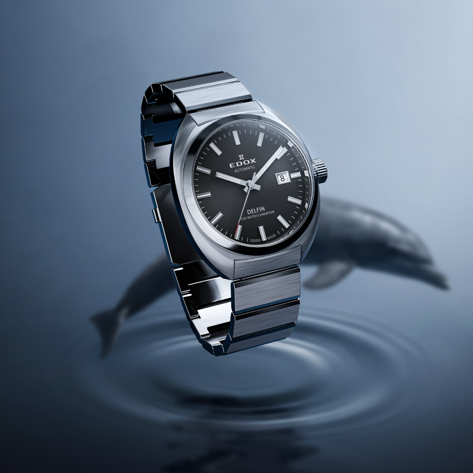 Edox Delfin 1961 Date Automatic Limited Edition 80143-3M-NIN