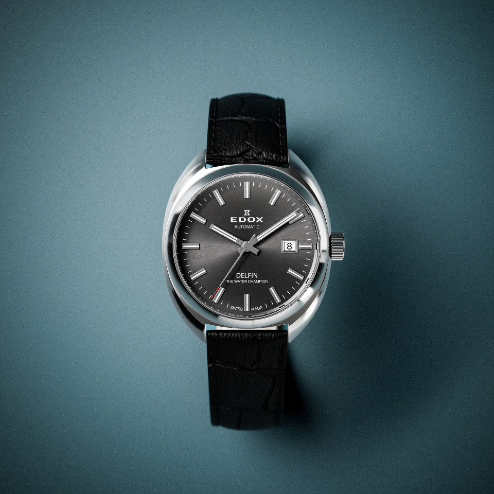 Edox Delfin 1961 Date Automatic Limited Edition 80143-3M-NIN