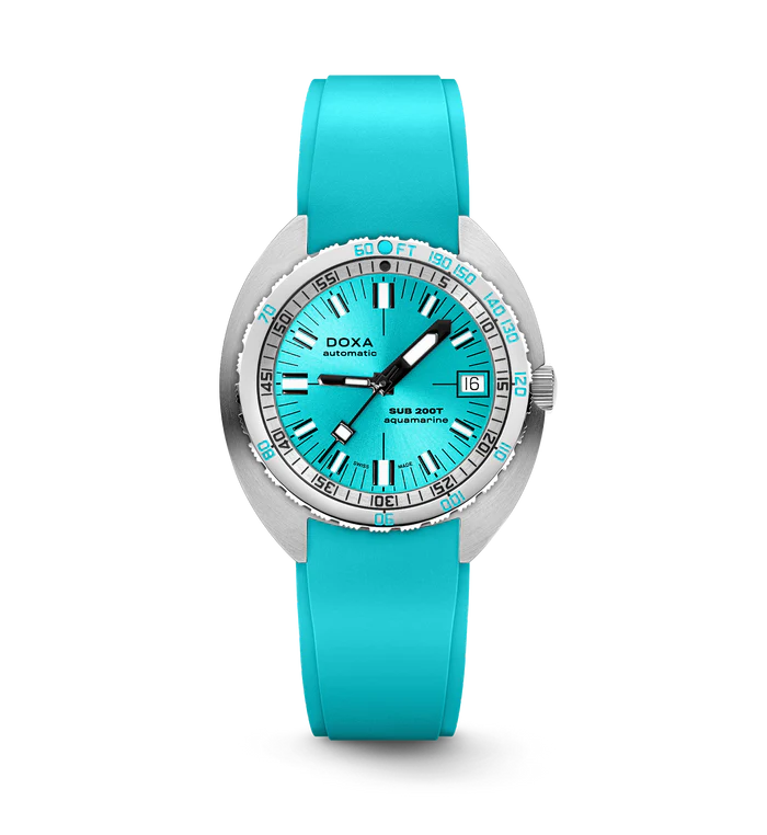 Doxa Sub 200T Aquamarine Sunray 804.10.241S.25