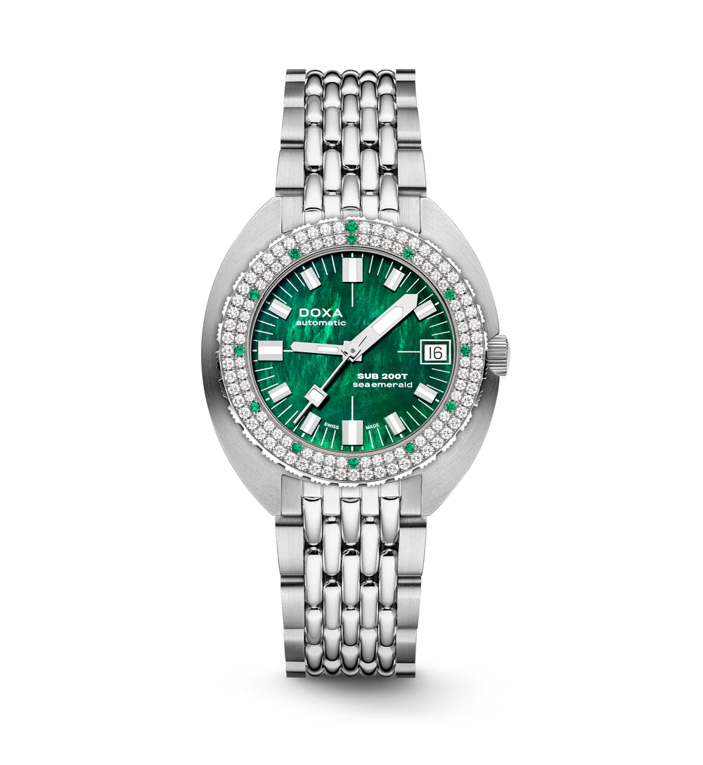 Doxa Sub 200T Diamonds Sea Emerald 804.10D.131.10
