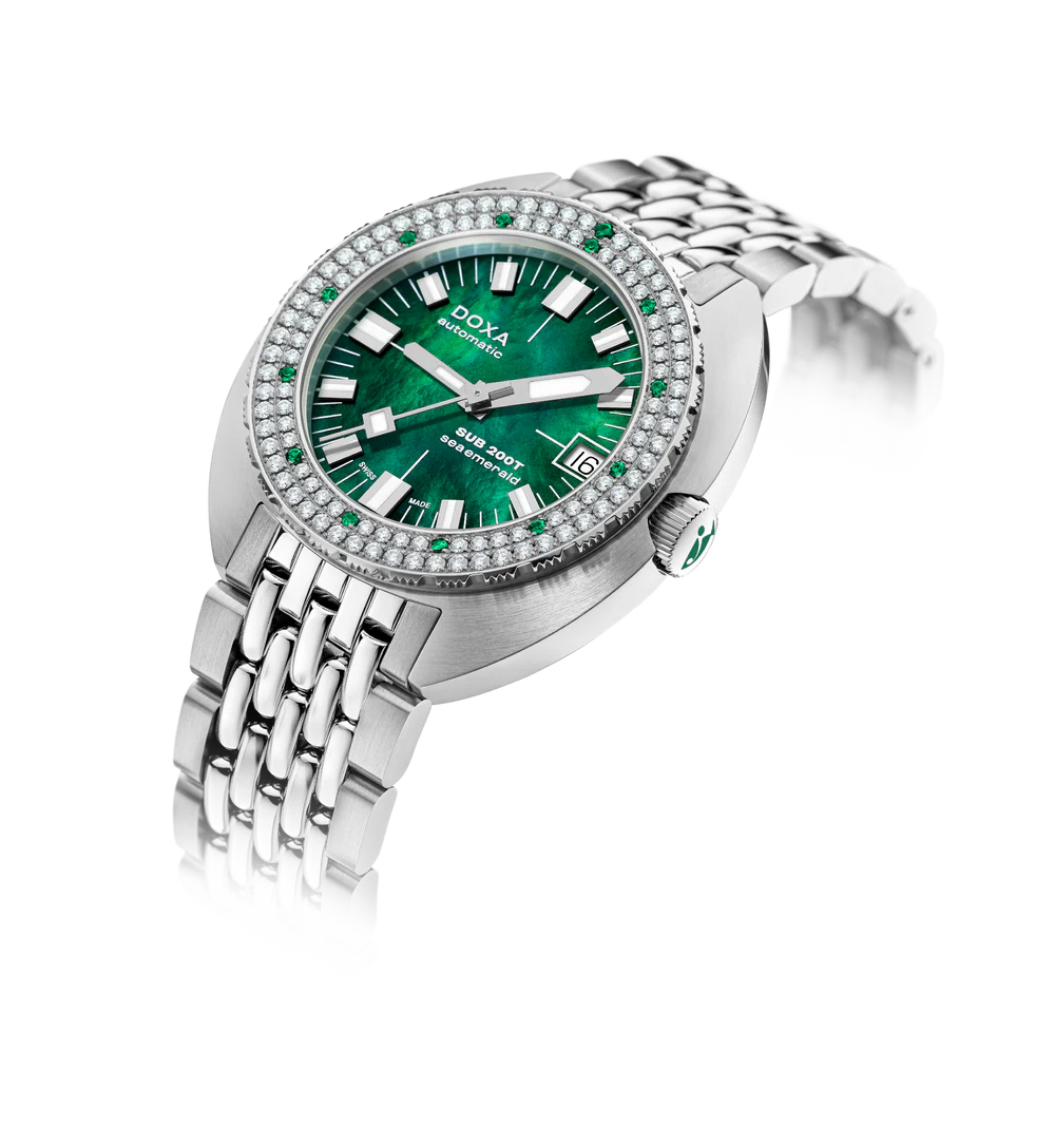 Doxa Sub 200T Diamonds Sea Emerald 804.10D.131.10