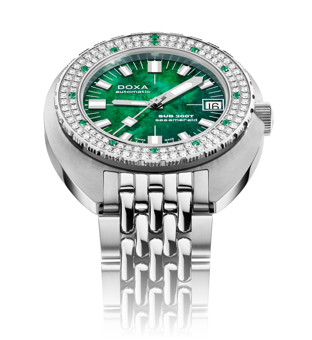 Doxa Sub 200T Diamonds Sea Emerald 804.10D.131.10