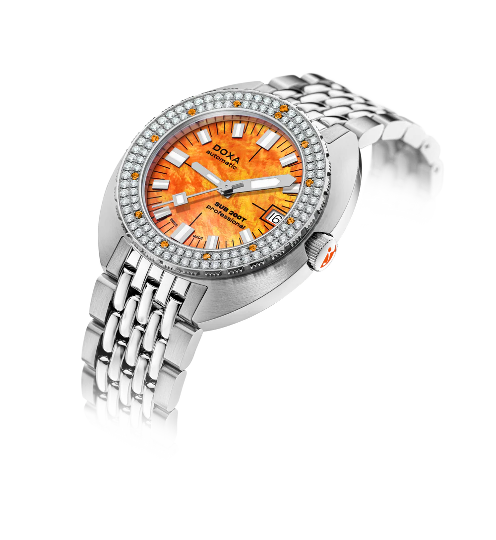 Doxa Sub 200T Diamonds Professional 804.10D.351.10
