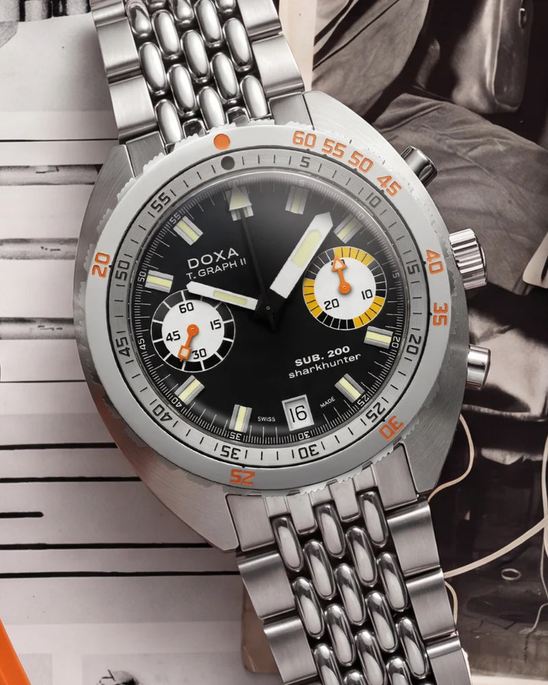 Doxa Sub 200 T.GRAPH II Sharkhunter 806.10.101.10