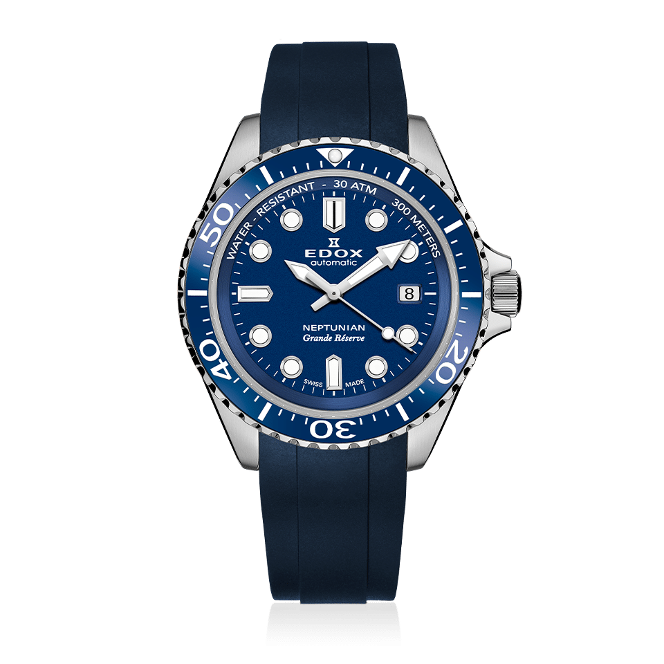 Edox Neptunian Grande Reserve Automatic 42mm 80801-3BUCAB-BUIN