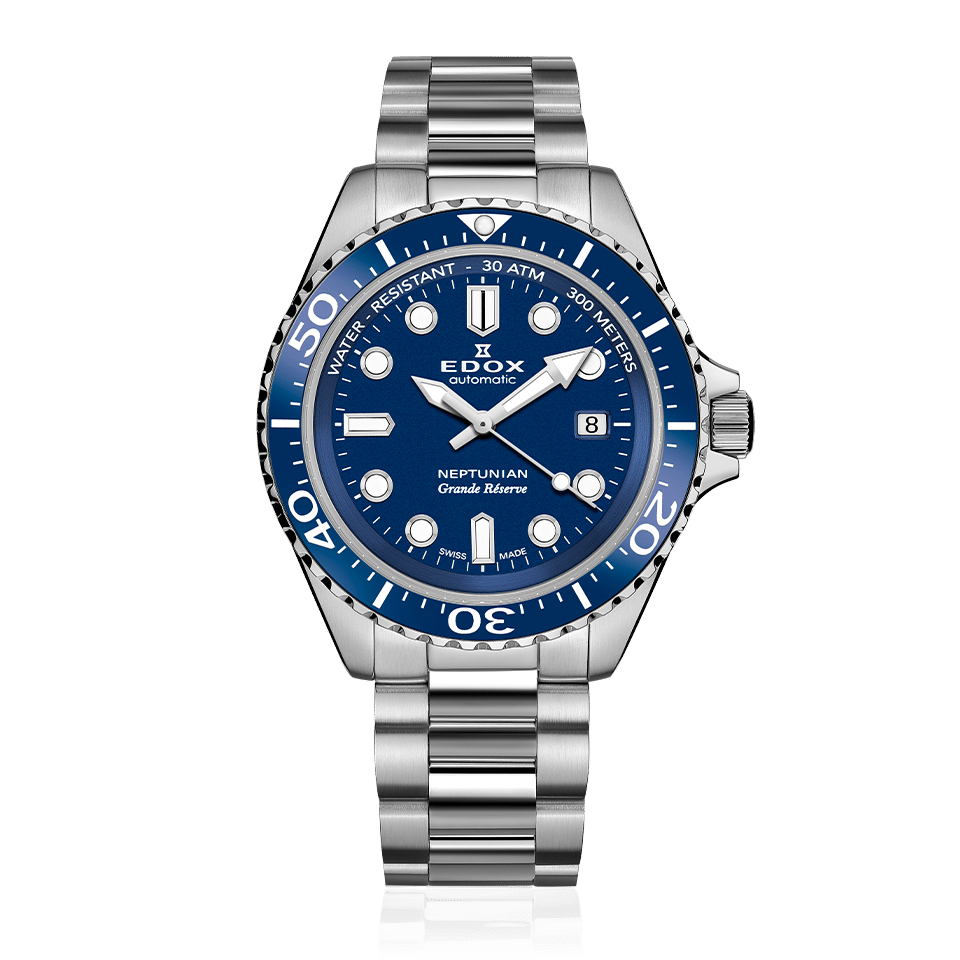 Edox Neptunian Grande Reserve Automatic 42mm 80801-3BUM-BUIN