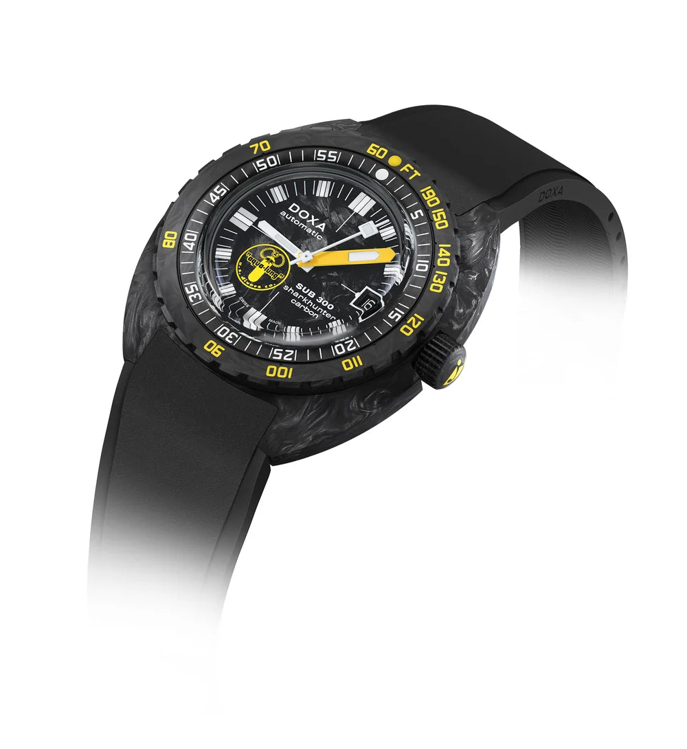Doxa Sub 300 Carbon Aqua Lung US Dvers 822.70.101AQL.20