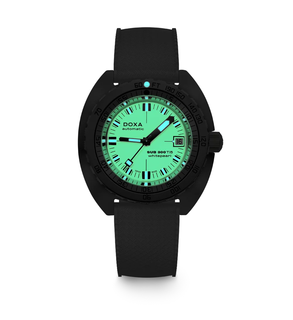 Doxa Sub 300 Ti5 Whitepearl 823.50.011.20