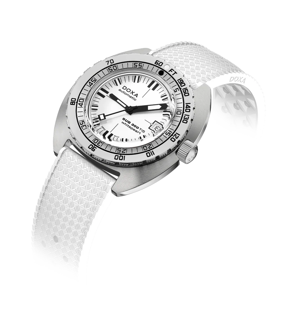 Doxa Sub 300 Ti5 Whitepearl 823.50.011.23