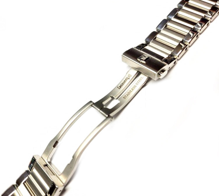 Eberhard &amp; Co. 2CLICK Scientigraf 84182 Steel Bracelet