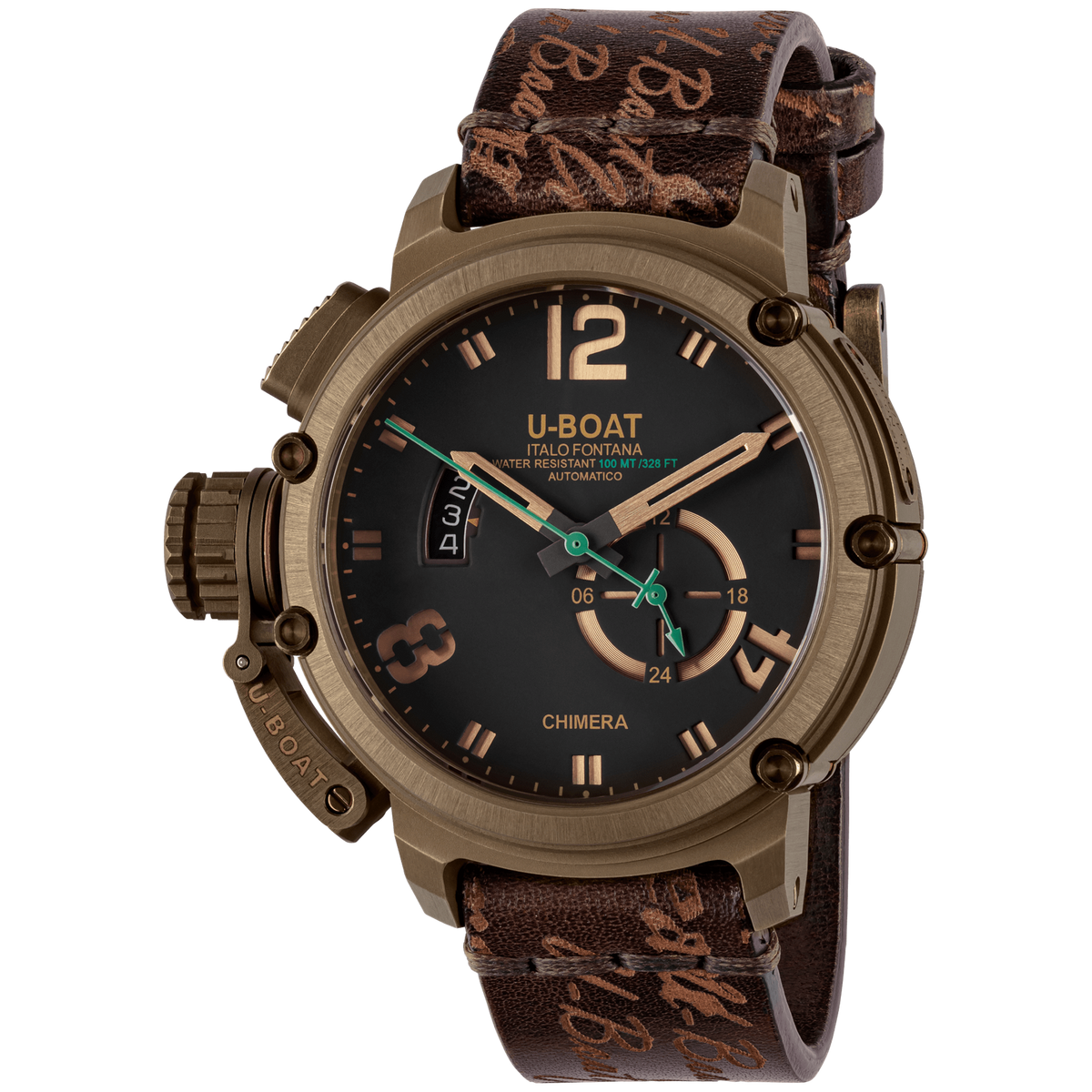 U-BOAT Chimera 46 mm Grünbronze 8527A Limited Edition 