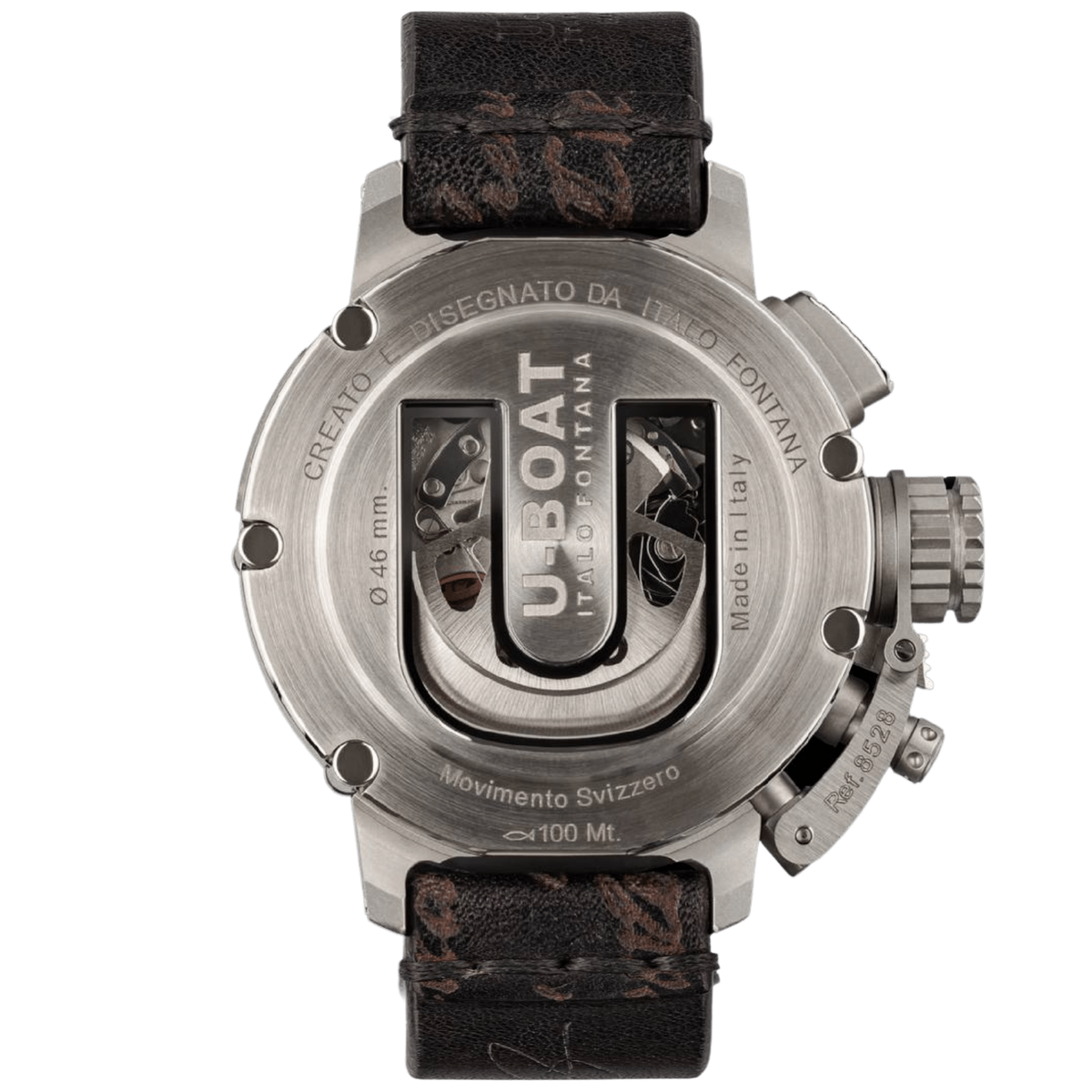 U-BOAT Chimera 46 mm Saphirgrün Chrono SS 8528 Limited Edition
