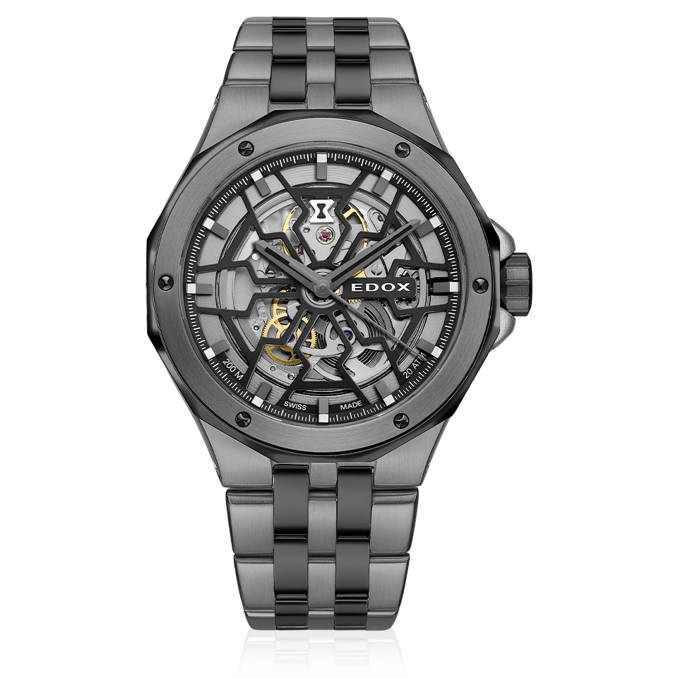 Edox Delfin The Original Automatic 43mm 85303-357GNM-NGN