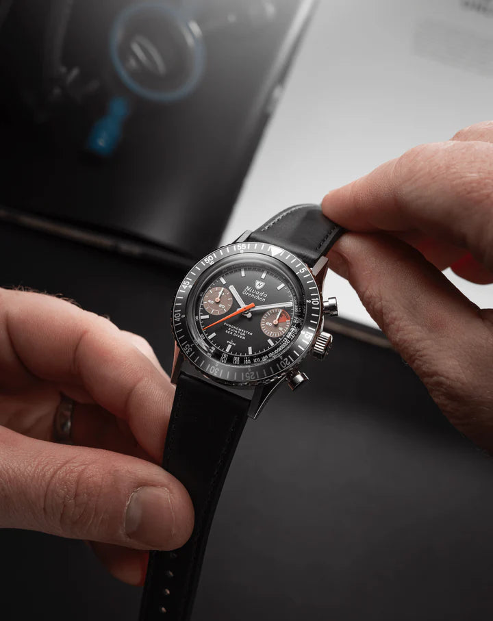 Nivada Grenchen White Orange Boy INTER.BEZEL 86012WM03