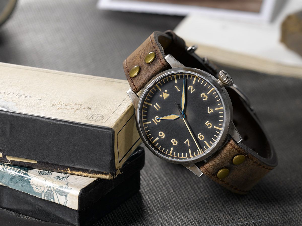 Laco Pilot Saarbrücken Erbstück 45mm 861933