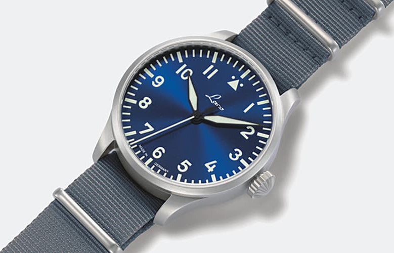 Laco Pilot Blue Stunde 39 mm 862102
