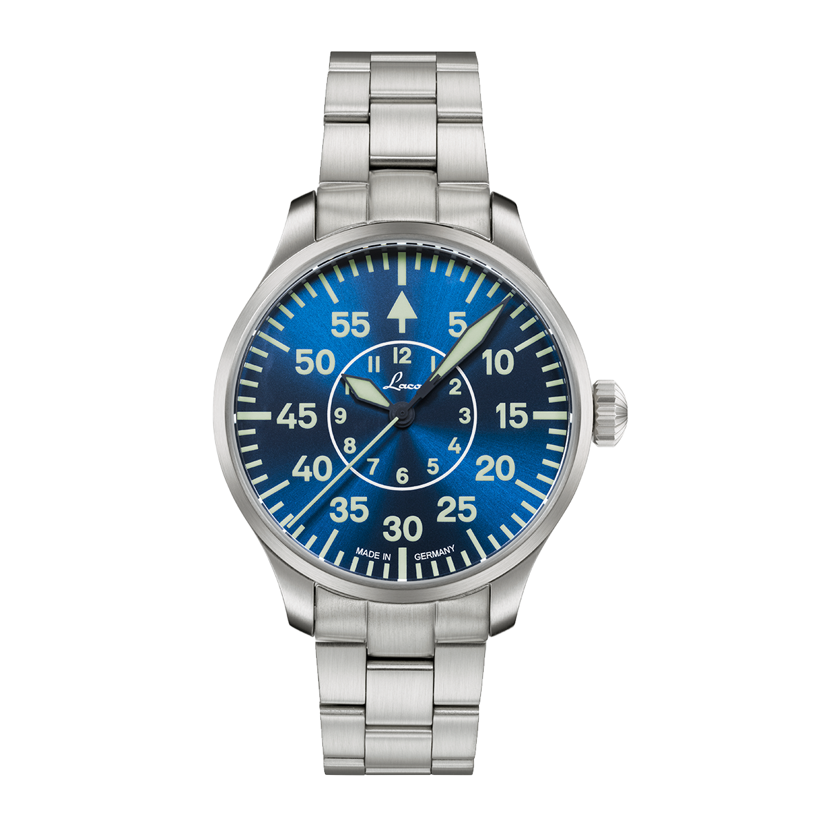 Laco Pilot Blaue Aachen Stunde 39 mm 862103.2.MB