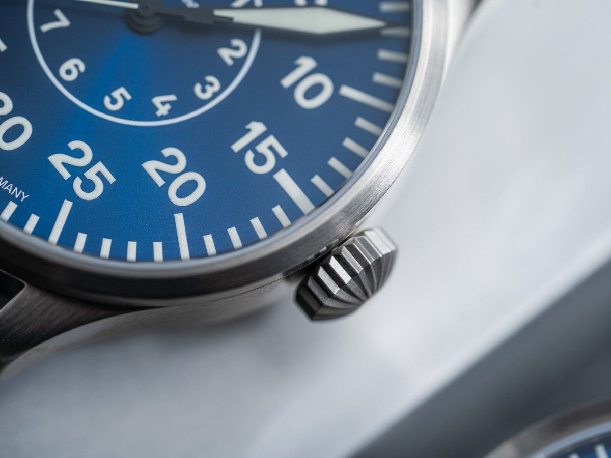 Laco Pilot Blaue Aachen Stunde 39 mm 862103.2.MB