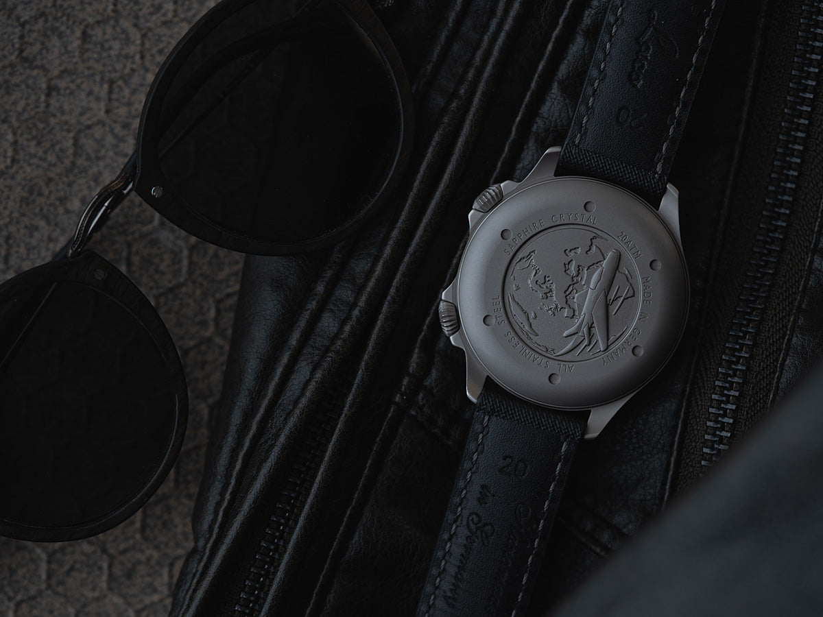 Laco Frankfurt GMT Schwarz Automatik 862120.2