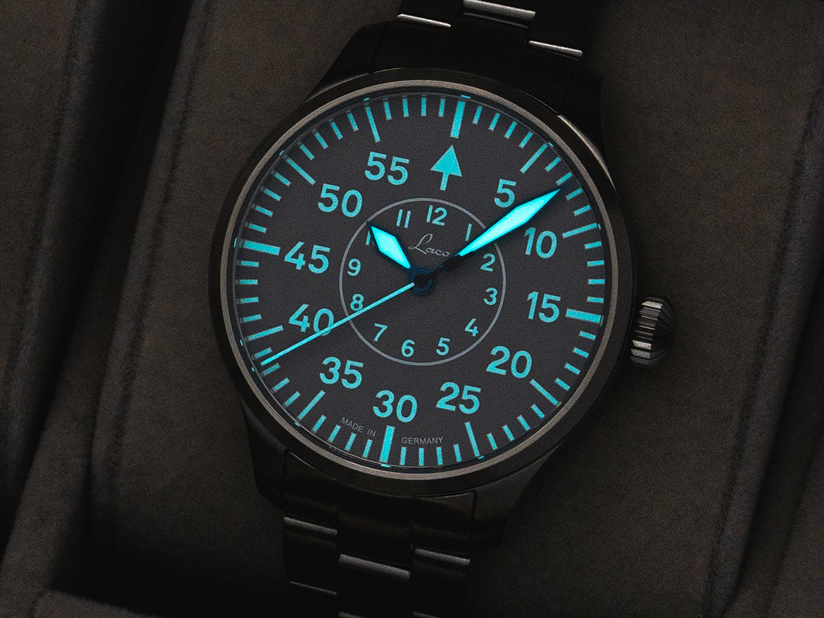 Laco Pilot Aachen Grün 39 MB Automatic 862162.MB