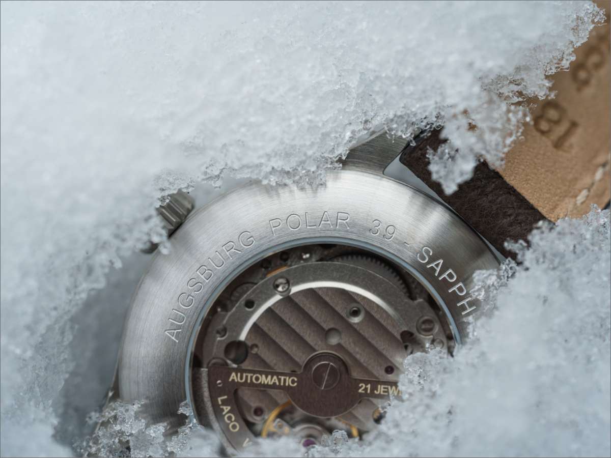 Laco Pilot Augsburg Polar 39 Mm Limited Edition Automatic 862183