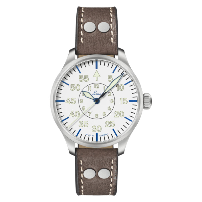 Laco Pilot Aachen Polar 39 Mm Limited Edition Automatic 862184
