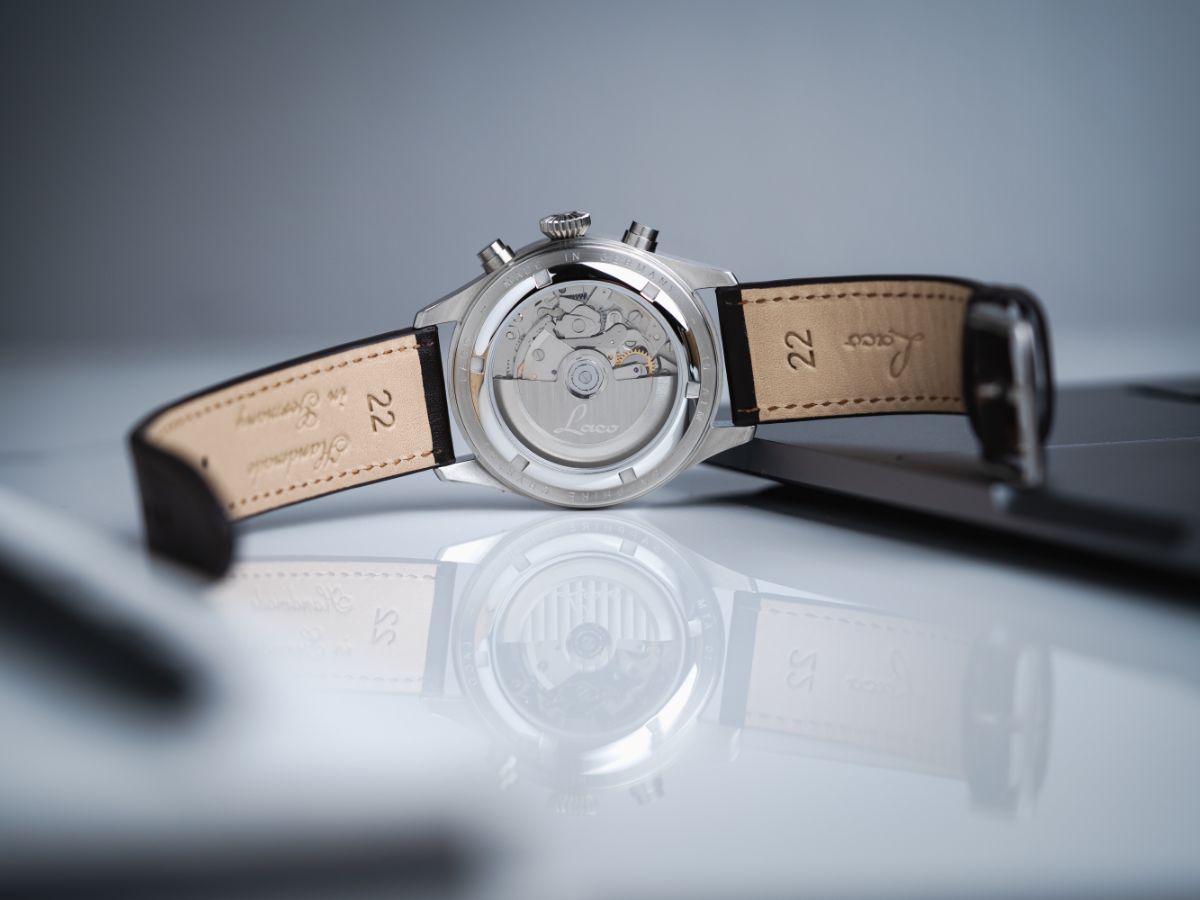 Laco Kiel.2 Chronograph Schwarz 43 mm Automatic 862186