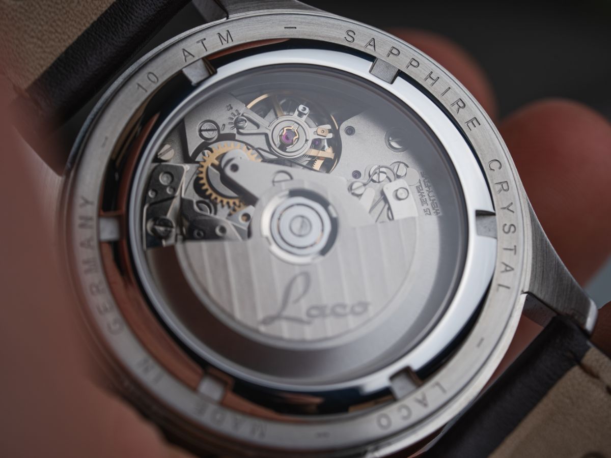 Laco Kiel.2 Chronograph Schwarz 43 mm Automatic 862186