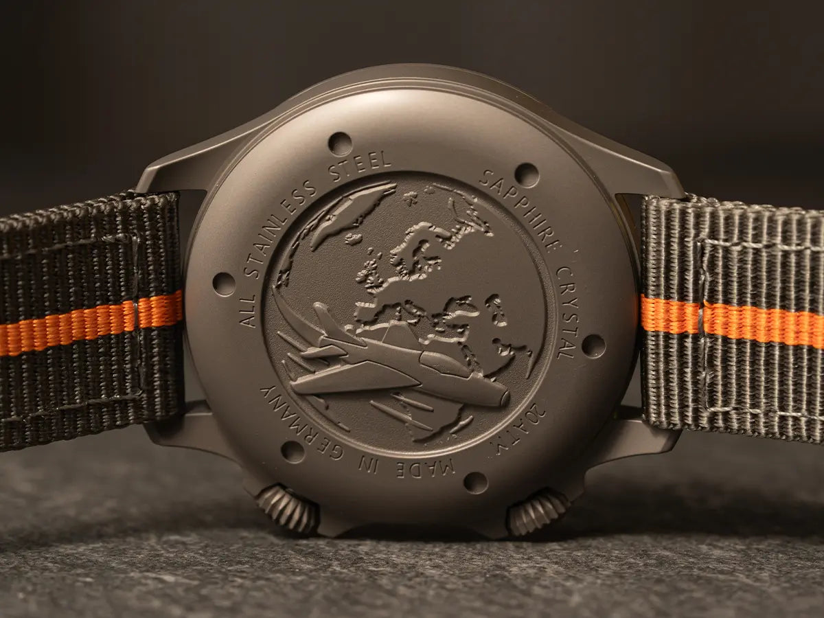 Laco Frankfurt 40mm GMT Grau Automatico 862188