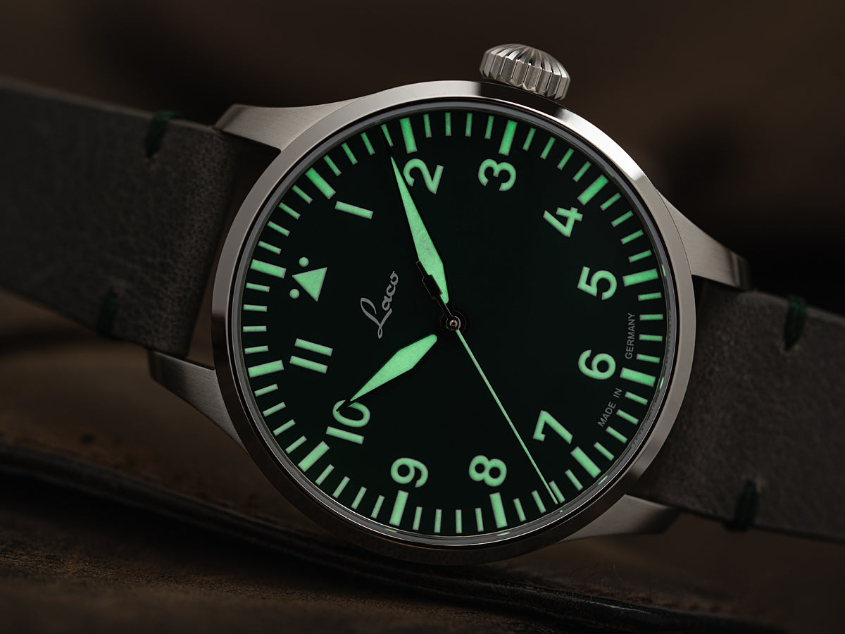 Laco Pilot Augsburg Grün 39 Automatic Limited Edition 862189