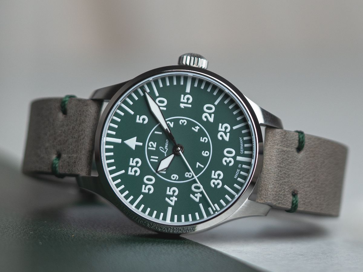 Laco Pilot Aachen Grün 39 Automatic Limited Edition 862190
