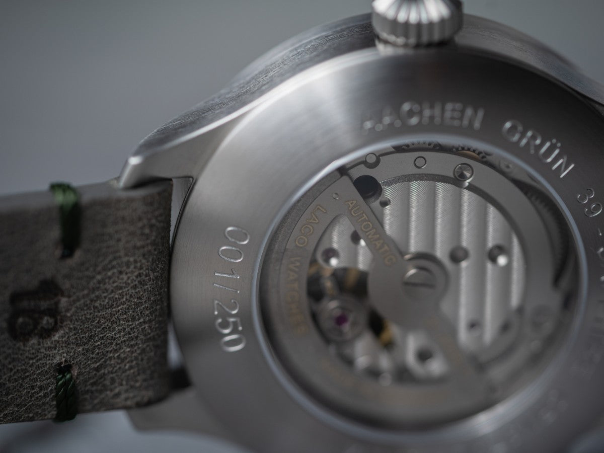 Laco Pilot Aachen Grün 39 Automatic Limited Edition 862190