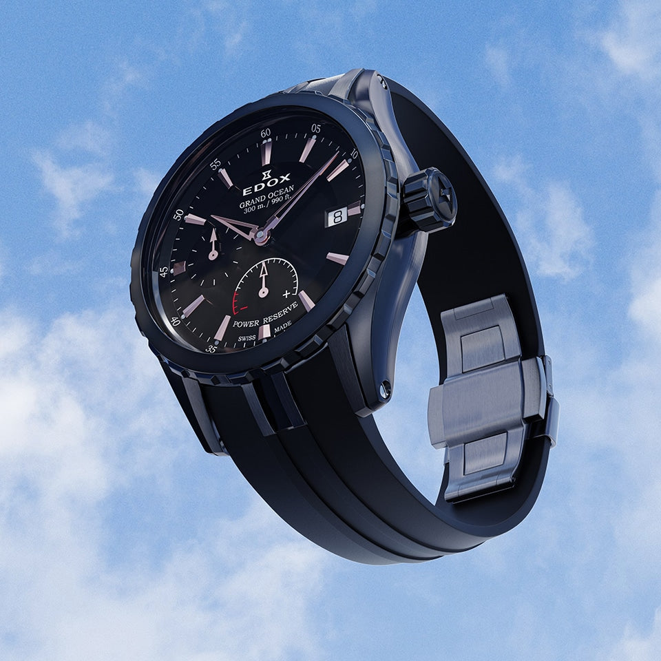 Edox Grand Ocean Power Reserve Automatic 40mm 94500-357GNCA-NIR