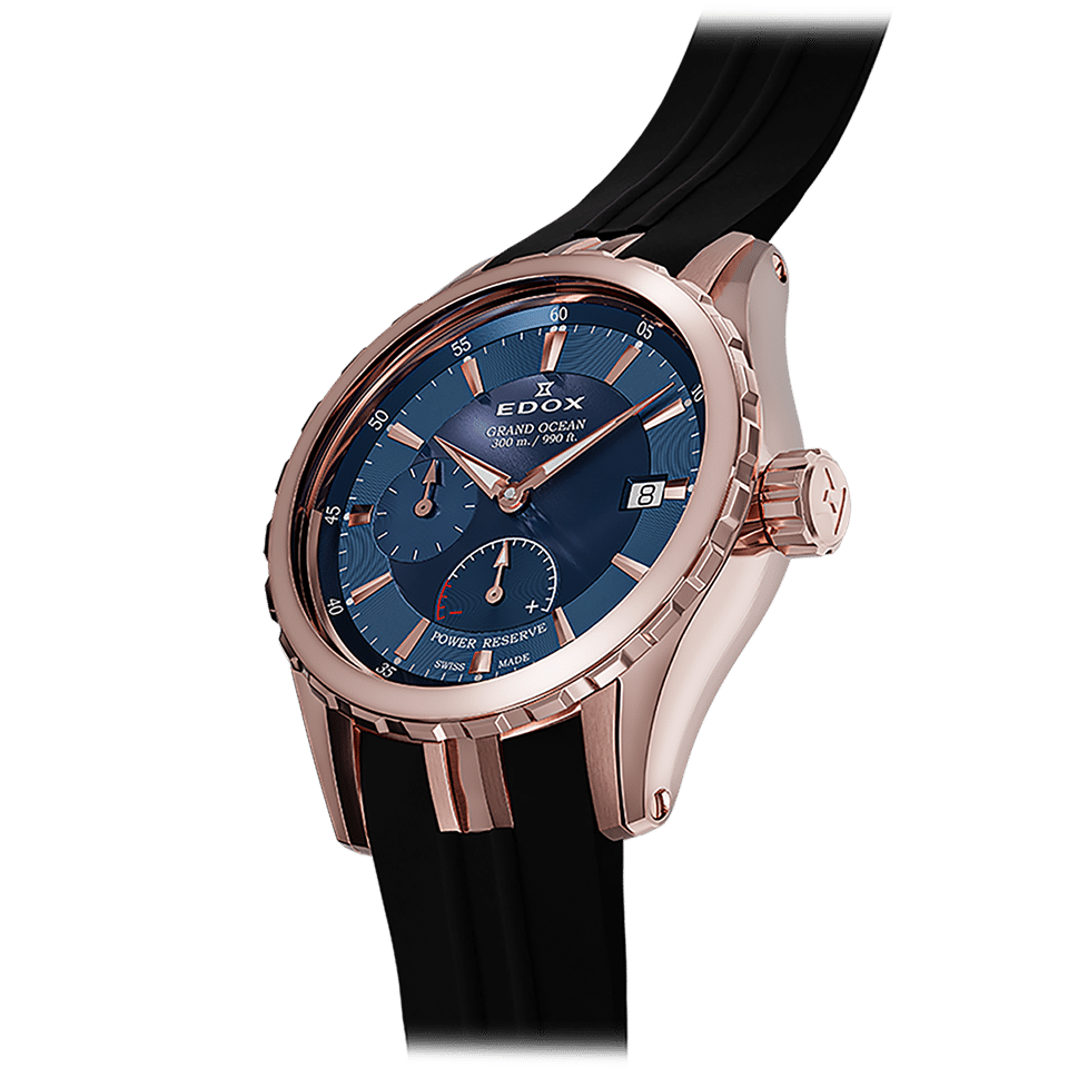 Edox Grand Ocean Power Reserve Automatic 40mm 94500-37RCA-BUIR