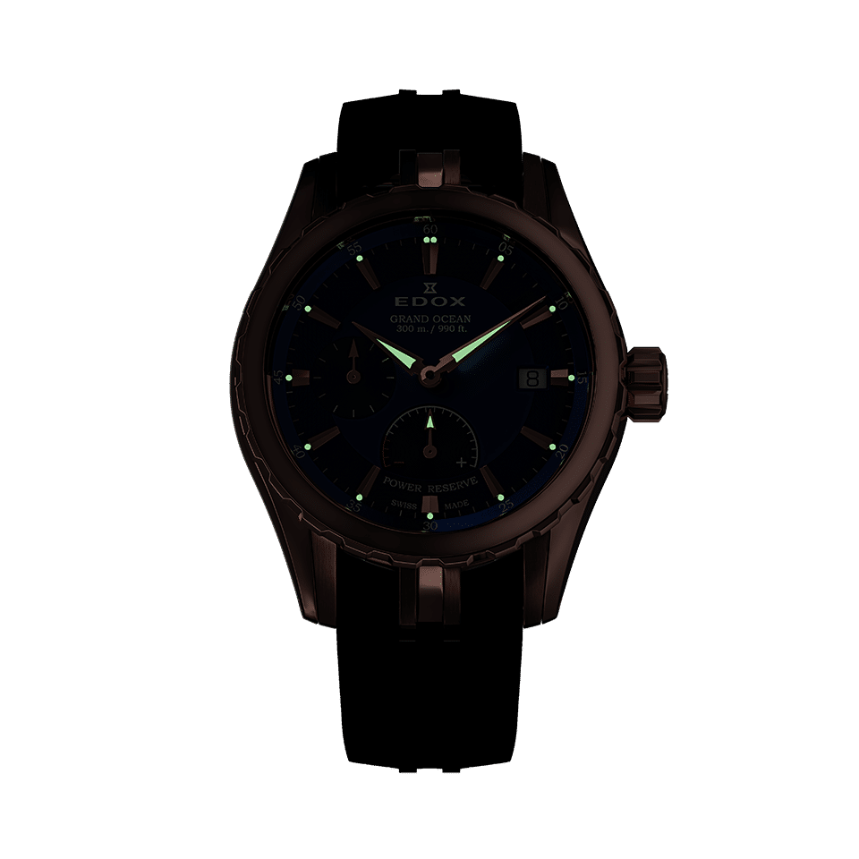 Edox Grand Ocean Power Reserve Automatic 40mm 94500-37RCA-BUIR