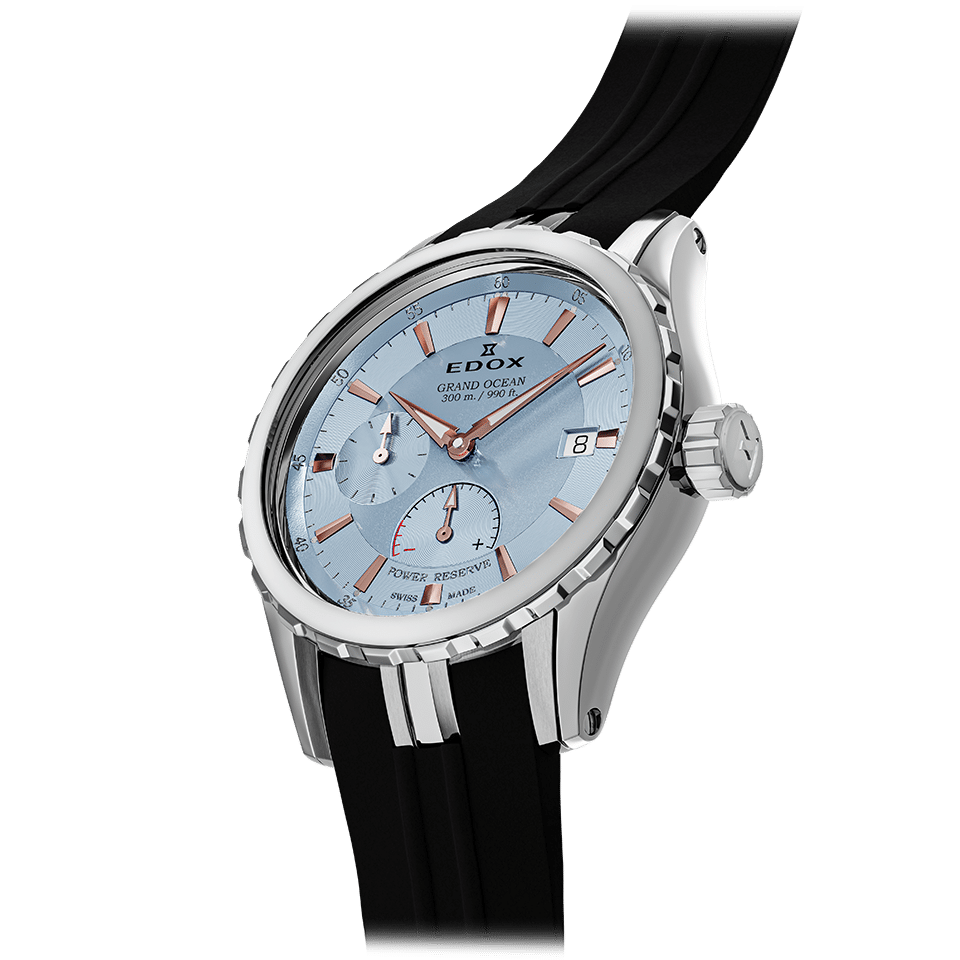 Edox Grand Ocean Power Reserve Automatic 40mm 94500-3CA-BUCR