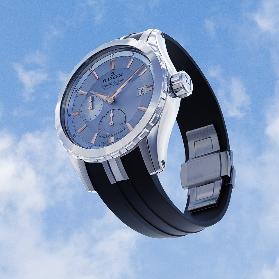 Edox Grand Ocean Power Reserve Automatic 40mm 94500-3CA-BUCR