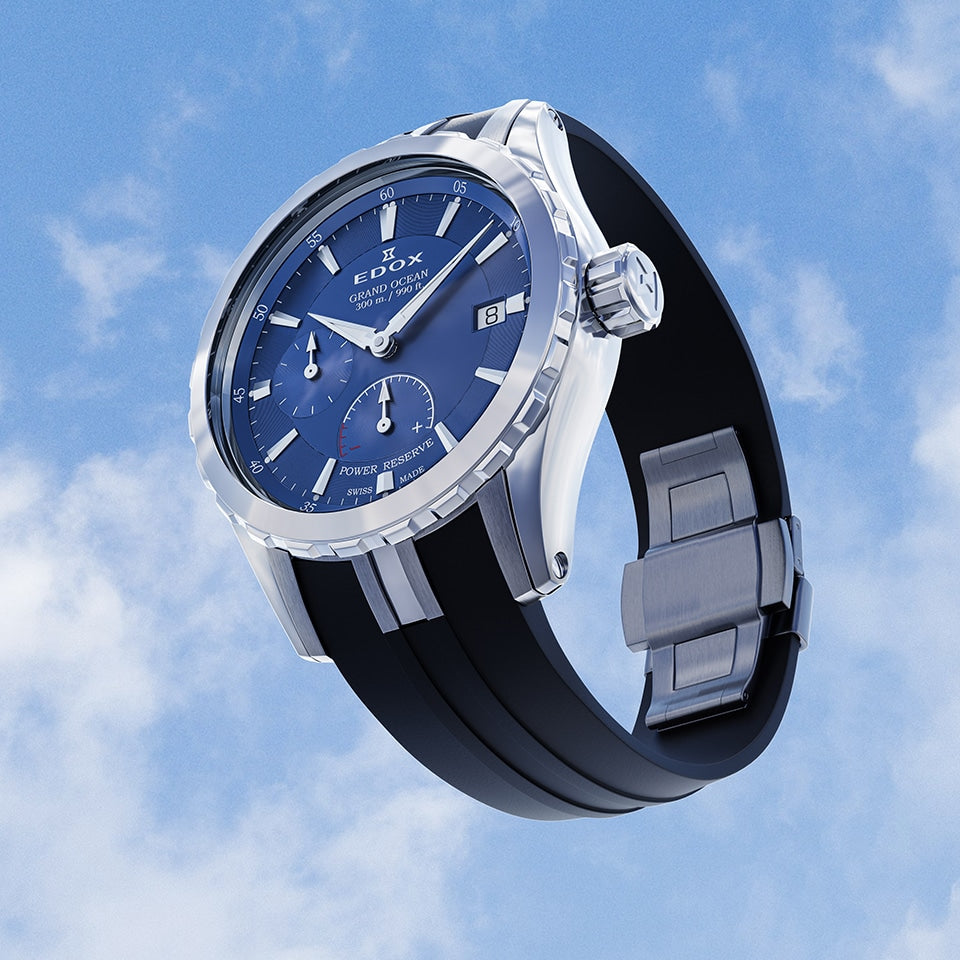 Edox Grand Ocean Power Reserve Automatic 40mm 94500-3CA-BUIN