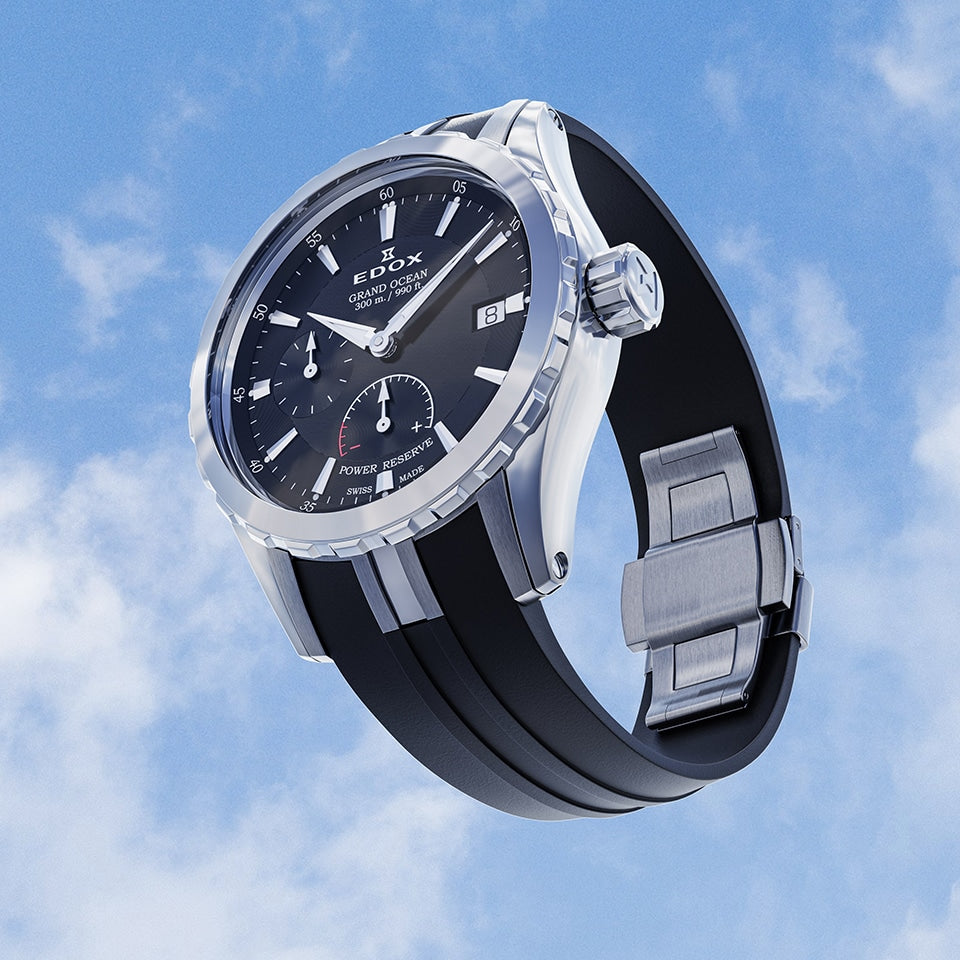 Edox Grand Ocean Power Reserve Automatic 40mm 94500-3CA-NIN