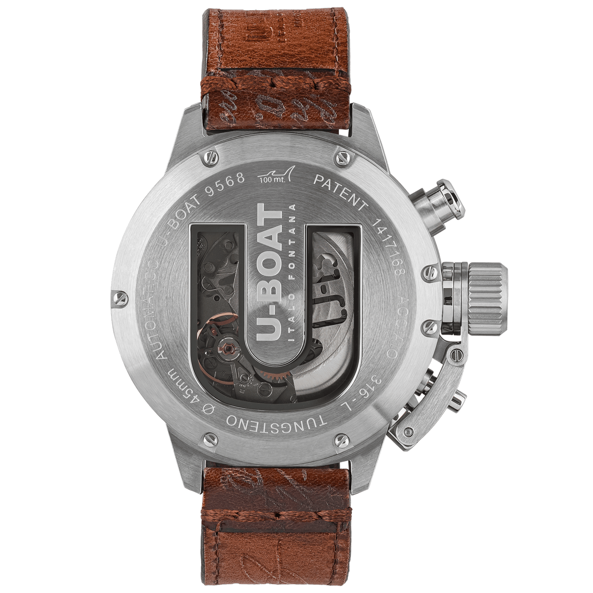 U-BOAT Classic 45mm Tungsten CAS2 9568/A 