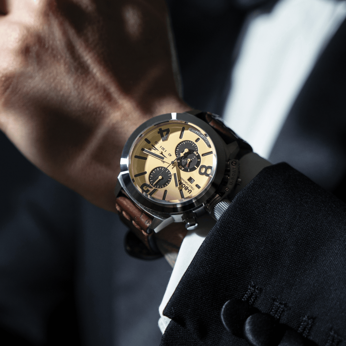 U-BOAT Classic 45mm Tungsten CAS2 9568/A 